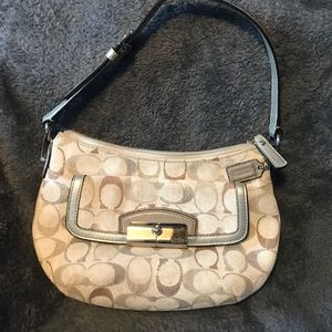 Sequin COACH shoulder bag